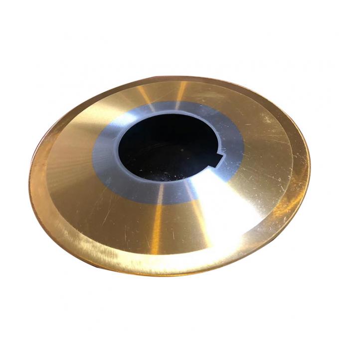 45mm HSS ماشین های برش دایره ای تیپ تیپ کاغذ لوله دایره ای تیغ برش برای ماشین برش روتاری چاقو 7