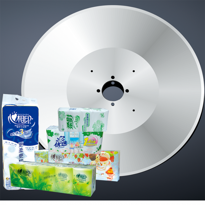 15 درجه زاویه دندانهای سفارشی چاقوی برش تیغه برای برش کاغذ بافت طولانی مدت 3