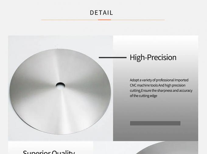 کاغذ تبدیل دایره ای چوب می دید تیغه برای کاغذ بافت ماشین برش 0