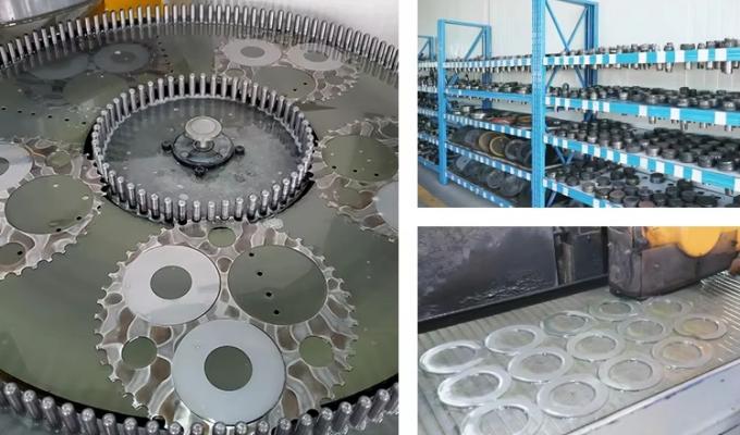 برش جعبه های کربیدی، برش چاقوی چرخ دار برای دیسک ماشین برش کارتونی 2