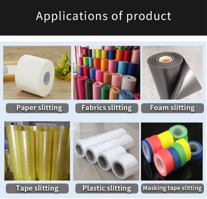 متخصص در برش سفارشی چاقوی گرد تیغه ماشین برش کاغذ فیلم پلاستیکی تیغه مواد غذایی 0