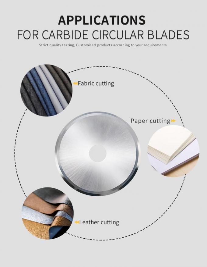 OEM / ODM چاقوی دایره ای برش نوار لاستیک کاغذی لوله برش تیپ گرد 4