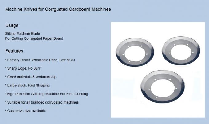 چاقوی برش کروز مارپیچی حرفه ای HSS برای کارتون کارتونی Trimmer Slotting 1